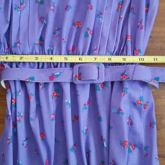 Vintage Cap-Sleeve Dress - Picture 14 of 15